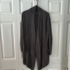 Barefoot Dreams Gray Shawl Cardigan Sz S/M